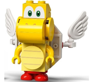 LEGO Koopa Troopa Paratroopa avec Jaune lines sur code Figurine