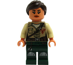 LEGO Kordi med Mørk grønn Ben  Minifigur