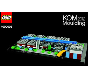 LEGO Kornmarken Factory 2012 4000005 Instructies