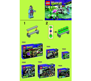 LEGO Kraang's Turtle Target Practice Set 30270 Instructions