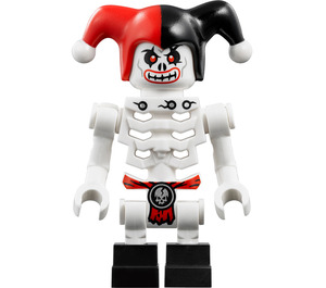 LEGO Krazi - Czerwony Loincloth, Jester's Czapka Minifigurka