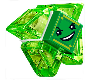 LEGO Kryptomite - Green, Small Crystals (Slopes)