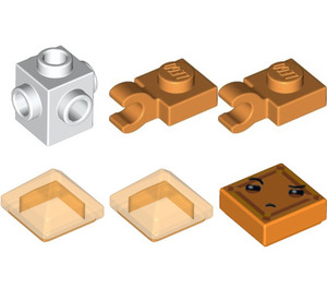 LEGO Kryptomite - Orange, Klein Crystals