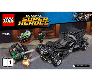 LEGO Kryptonite Interception 76045 Instructions