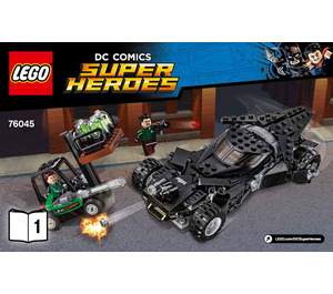 LEGO Kryptonite Interception 76045 Ohjeet