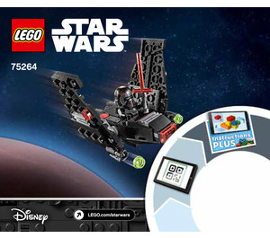 LEGO Kylo Ren's Shuttle Microfighter Set 75264 Instructions