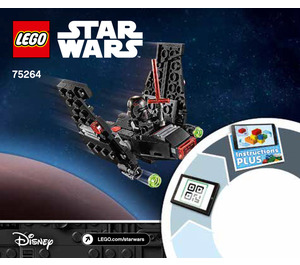 LEGO Kylo Ren's Shuttle Microfighter 75264 Ohjeet