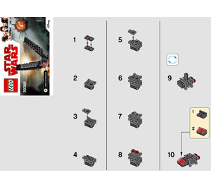 LEGO Kylo Ren's Shuttle Set 30380 Instructions