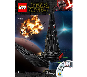 LEGO Kylo Ren's Shuttle Set 75256 Instructions
