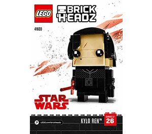 LEGO Kylo Ren Set 41603 Instructions