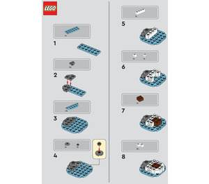 LEGO Laboratory with Raptor Set 122401 Instructions