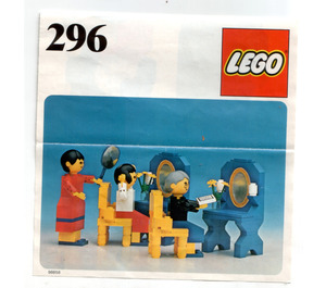 LEGO Ladies' Hairdressers 296 Instructions