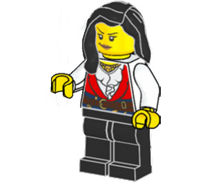 LEGO Lady Anker Minifiguur