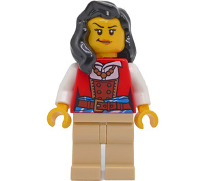 LEGO Lady Anchor Minifigur
