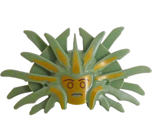 LEGO Mask with Spikes and Gold Face