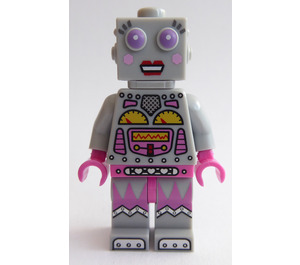 LEGO Lady Robot minifiguur