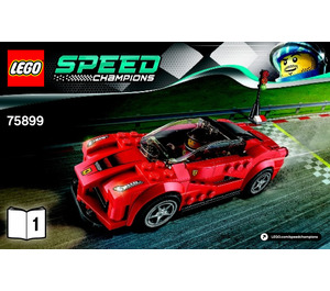 LEGO LaFerrari 75899 Instruktioner