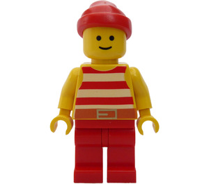 LEGO Lagoon Lock-Oben Pirate Minifigur