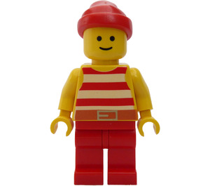 LEGO Lagoon Lock-Op Pirat Minifigur