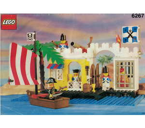 LEGO Lagoon Lock-Omhoog 6267 Instructions