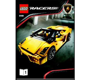 LEGO Lamborghini Gallardo LP 560-4 Set 8169 Instructions