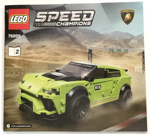 LEGO Lamborghini Urus ST-X & Huracán Super Trofeo EVO  Set 76899 Instructions