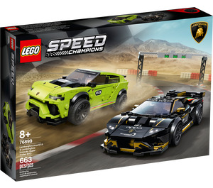 LEGO Lamborghini Urus ST-X & Huracán Super Trofeo EVO  76899 Packaging