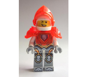 LEGO Lans - Trans Neon-Oranje Vizier en Armor minifiguur