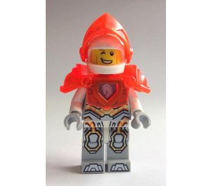 LEGO Lance - Trans Neon-Orange Visor and Armor Minifigure