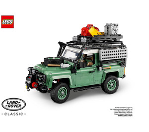 LEGO Land Rover Classic Defender 90 Set 10317 Instructions