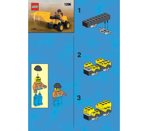 LEGO Land Scooper 1296 Instructions