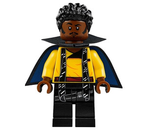 LEGO Lando Calrissian con Nero e Dark Blu Mantello e Collare Minifigure