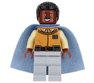 LEGO Lando Calrissian med Sand Blå Kap Minifigur