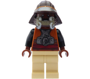 LEGO Lando Calrissian con Skiff Guardia Disguise con Tostado Piernas Minifigura