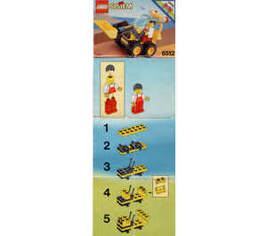 LEGO Landscape Loader 6512 Instrucciones