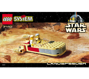 LEGO Landspeeder Set 7110 Instructions