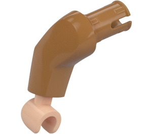 LEGO Large Arm with Pin and Light Flesh Hand (Right) (38630)