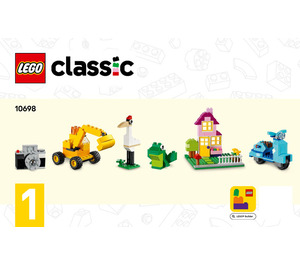 LEGO Large Creative Brick Box Set 10698 Instructions