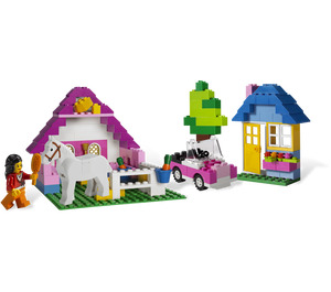 LEGO Groß Pink Backstein Box 5560
