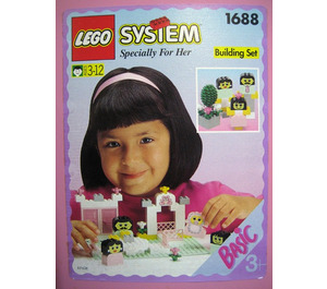 LEGO Large Play Bucket, 3+ Set 1688