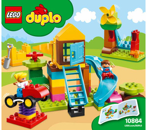 LEGO Groß Playground Backstein Box 10864 Instructions