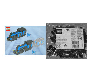 LEGO Groot Trein Motor met Zwart Bricks