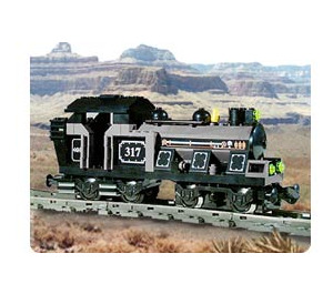 LEGO Large Train Engine with Gray Bricks