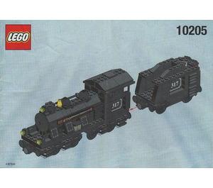 LEGO Groß Zug Motor mit Tender, Schwarz  10205