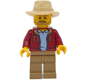 LEGO Larry Jones Adventurer Minifigure