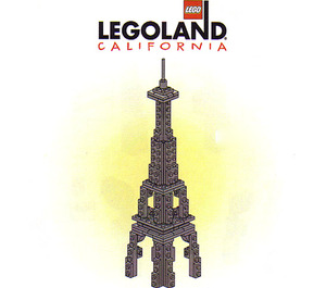 LEGO Las Vegas Skyline Eiffel Tower  LLCA25 Інструкції