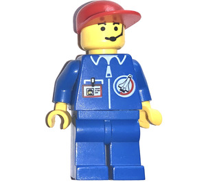 LEGO Launch Command Ground Crew Minifigura