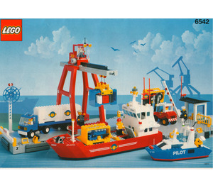 LEGO Launch & Load Seaport Set 6542 Instructions