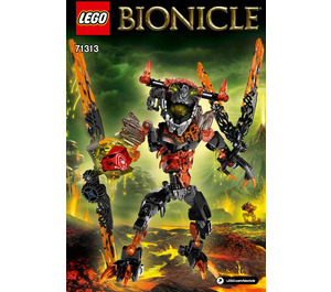 LEGO Lava Beast Set 71313 Instructions