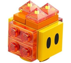 LEGO Lava Bubbel met Scanner Code met Blauw Lines Minifiguur